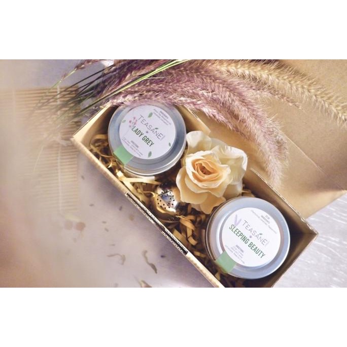 

HAMPERS CALMING BEAUTY (EARL GREY, CHAMOMILE, PEPPERMINT, LAVENDER TEA
