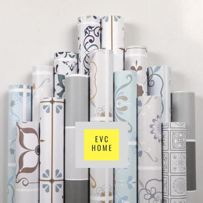 EVC HOME Wallpaper Lantai / Anti Air / Motif Batik Tebal 60cm x 3meter