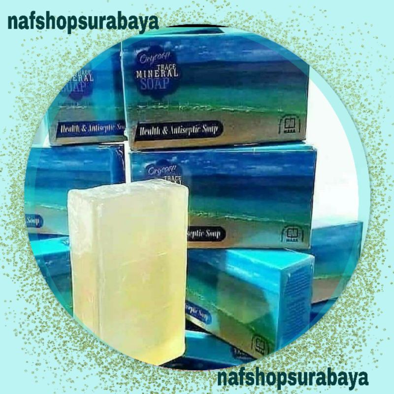 SABUN ANTISEPTIK // TRACEMINERAL SOAP // SABUN UNTUK ALERGI //  MENGHILANGKAN BEKAS LUKA // NASA