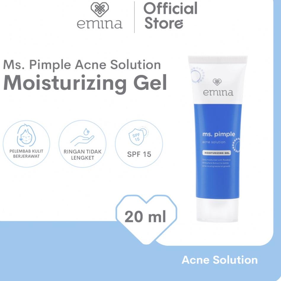 NEW Emina Ms Pimple Dont Panic, Its Day Treatment Kit - Paket Anti Panik untuk Rawat Jerawat Pagi hari - Skin care (Face Wash, Serum &amp; Moisturizing Gel) Best Product[B.54W1]