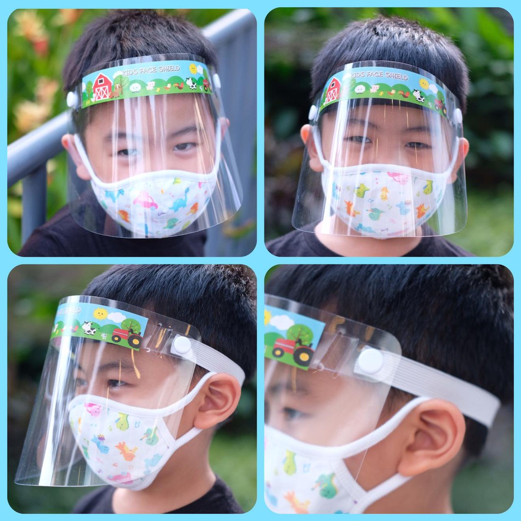 Faceshield Anak / Faceshield Kids / APD Anak / Pelindung Muka Anak