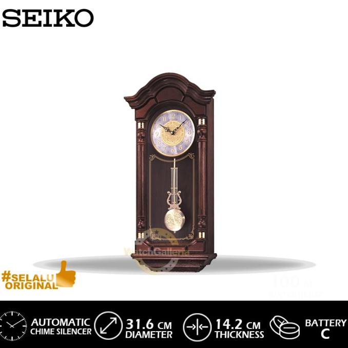 Jam Dinding Seiko QXH004B Original Murah tersedia stok