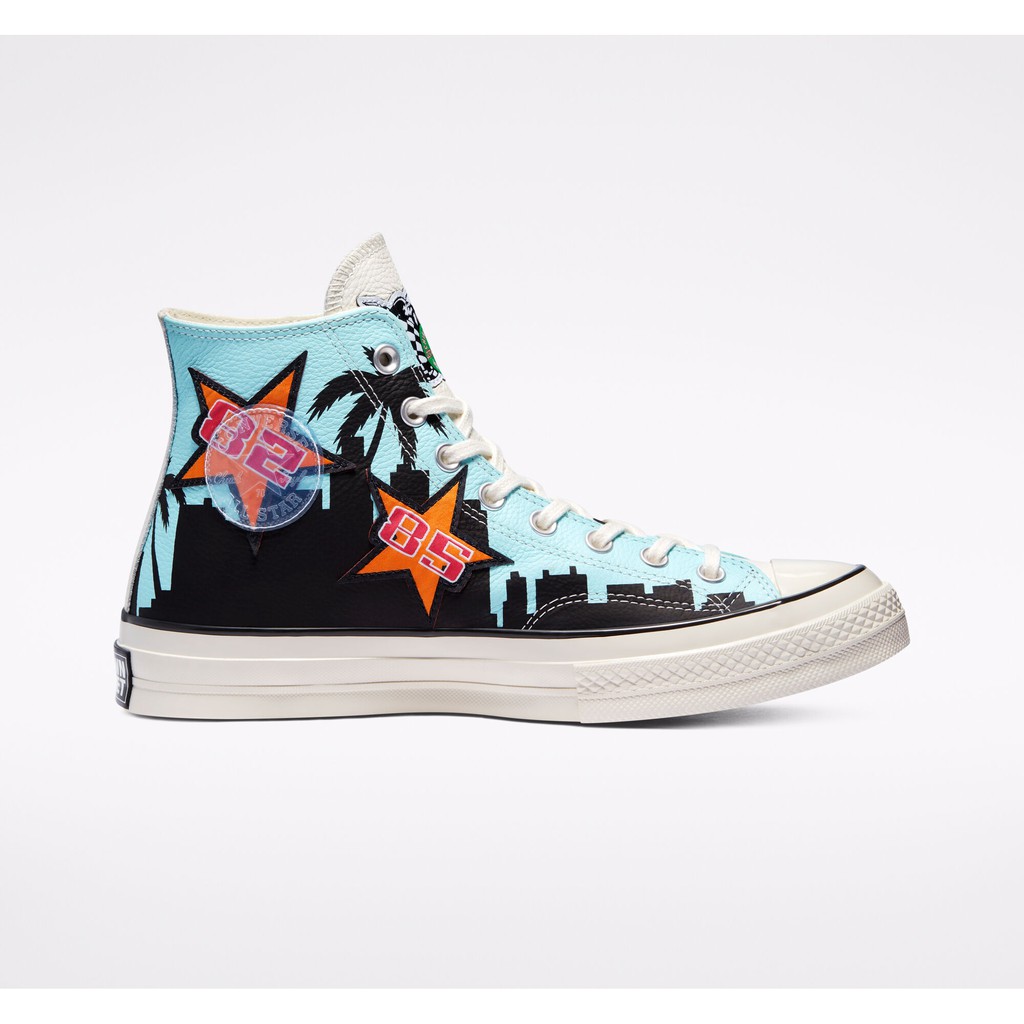 CONVERSE CHUCK 70s HIGH x CHINATOWN MARKET NBA - LAKERS CHAMPIONSHIP JACKET