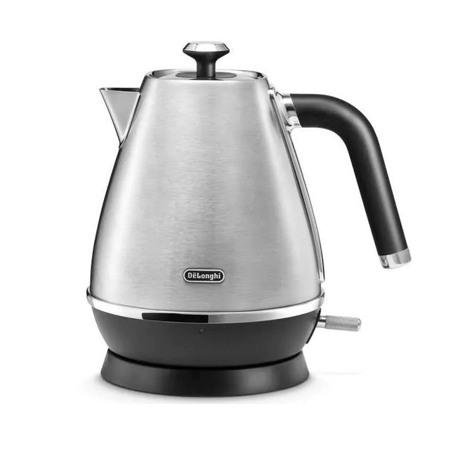 DELONGHI KETTLE LISTRIK TEKO PEMANAS AIR KBI2001 SILVER KBI 2001