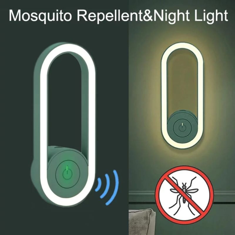 hokkiterus21⭐⭐⭐⭐⭐ LAMPU ANTI NYAMUK MINI lampu led pembasmi nyamuk elektrik lampu ultrasonic mosquito killer pest rejeck pest repeller L005