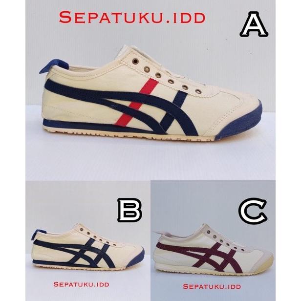 Sepatu Onitsuka Tiger Mexico Slip On Unisex 36 44 Pilinganshop