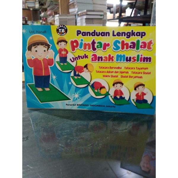 buku panduan lengkap pintar shalat untuk anak muslim (23×14cm)