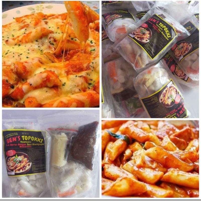 

Hs - Topokki Bens Mozarella / makanan Korea topoki