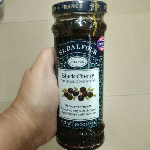 

Selai ST. DALFOUR Black Cherry Fruit Spread 284g