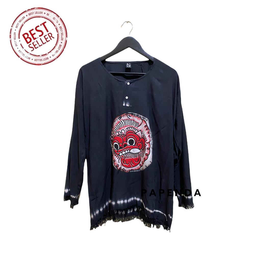 Khusus Hitam Lengan Panjang  / Baju Barong / Barong Bali / Baju Barong Bali / Baju Barong Bali Origi