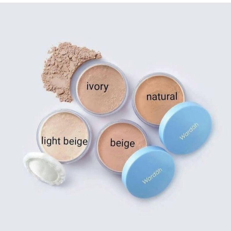 bedak tabur wardah / lightening matte powder wardah