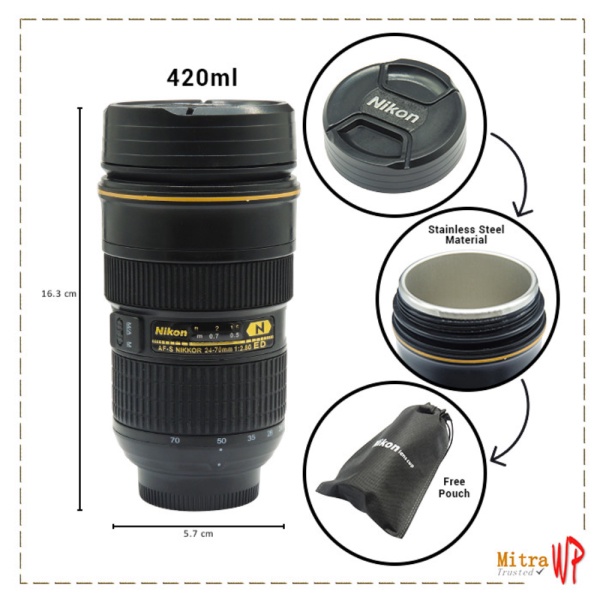 

Dijual Gelas Mug Lensa Kamera Nikon Cup AF 24-70mm - Gelas Lensa Kamera B271 - Hitam Murah