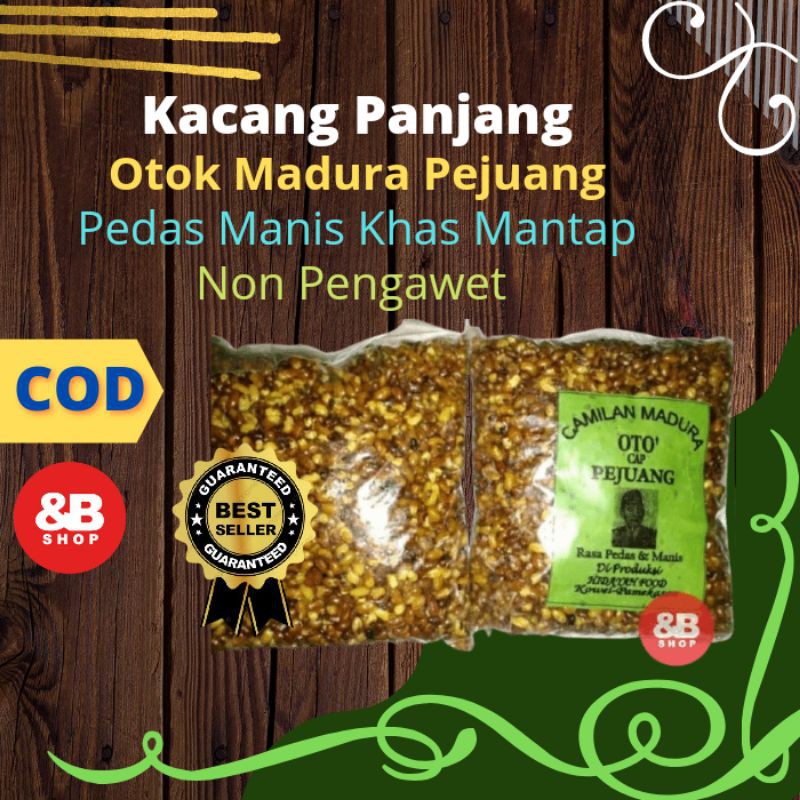 

kacang panjang otok 250 gram camilan khas madura pedas manis