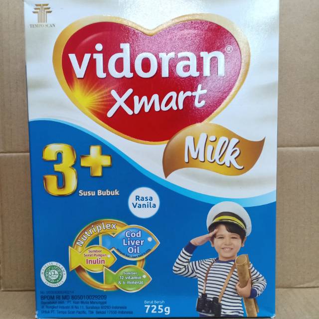 

VIDORAN XMART 3 PLUS VANILA 725g