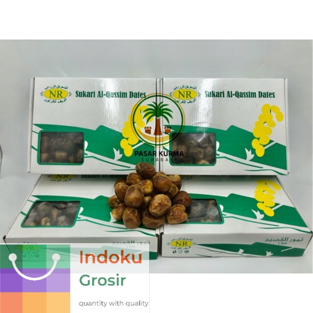 

Kurma Sukari 1kg/ Kurma Sukary Sukkari Basah AlQasim / Kurma Ruthab