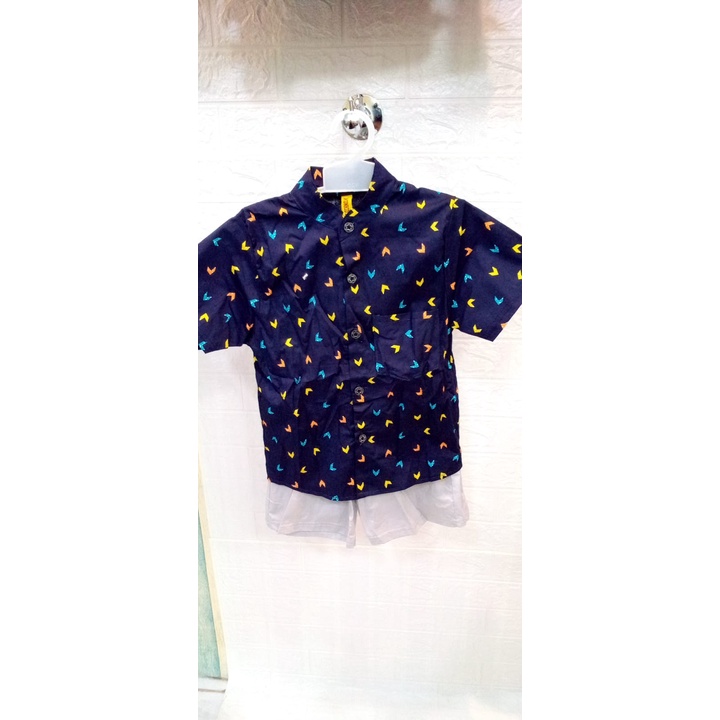 Setelan Kemeja XUNKIDS