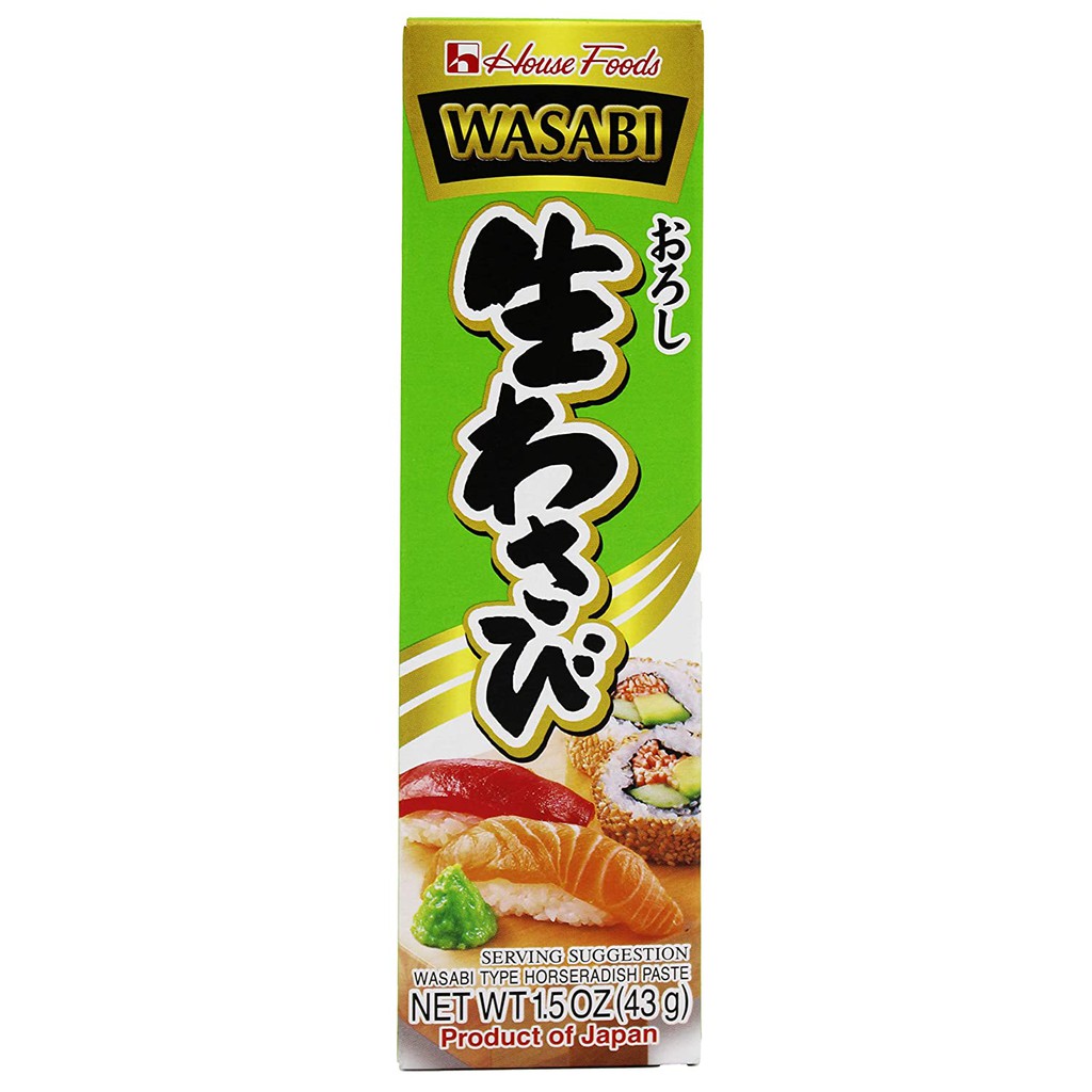 WASABI House Food Paste 43gr / Saus Wassabi for Sushi