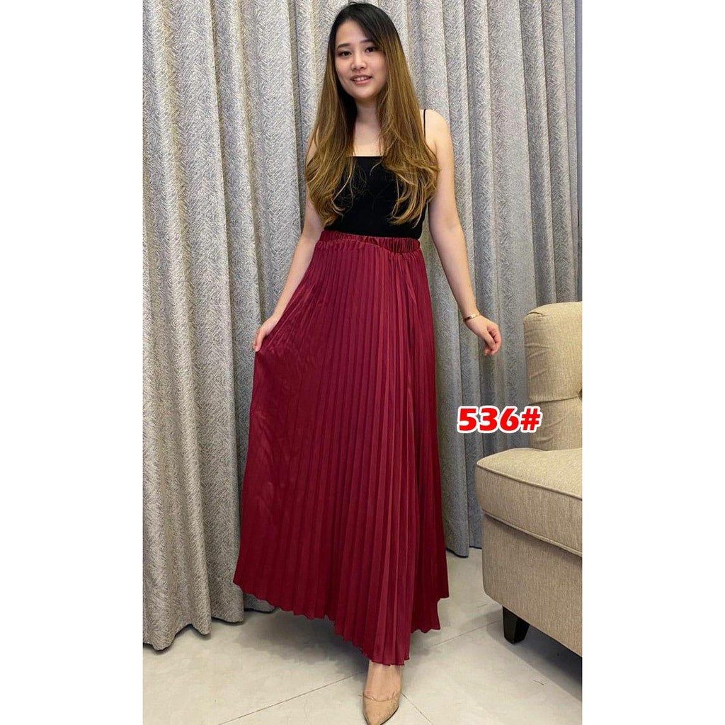Rok prisket bahan saten premium // rok wanita JessicaCollection 536#