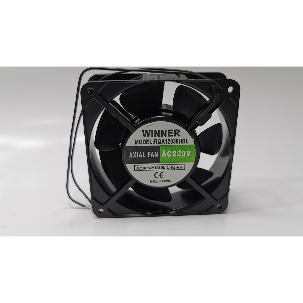 BEARING Cooling Fan AC 220V ukuran 12cm x 12cm x 3.8cm WINNER / kipas