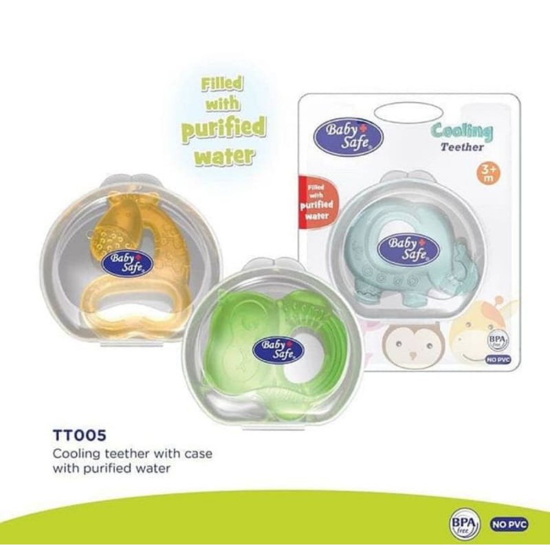 Baby Safe Cooling Teether with Purified Water TT001 TT005