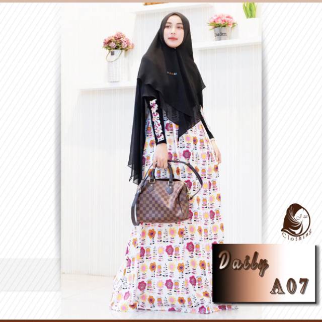 Joza bunga putih by Joza (dress only)