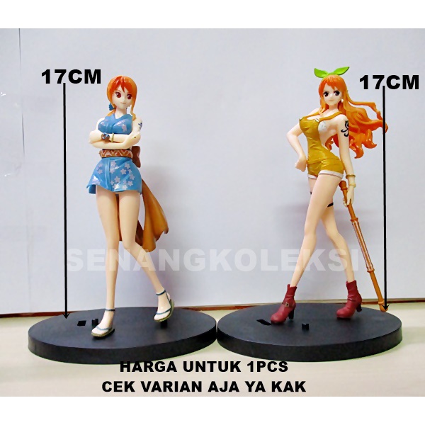 Action Figure One Piece Nami Realistic Shape Lovely Miniature Nami Sexy Bikini