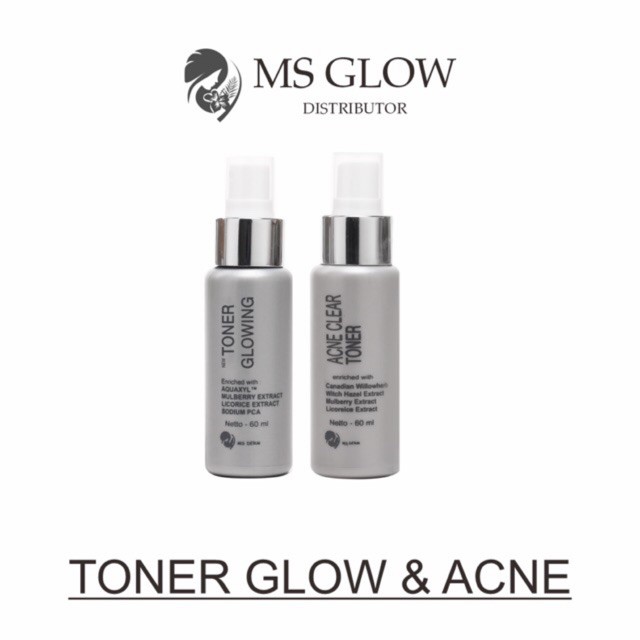 TONER GLOWING / ACNE MS GLOW ORIGINAL Shopee Indonesia