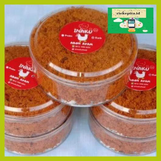 

5Yer67R- Abon Ayam Murah| Ayam Non Msg|Abon Ayam Asli | Abon Ayam Full Daging - Original, 130 Gram