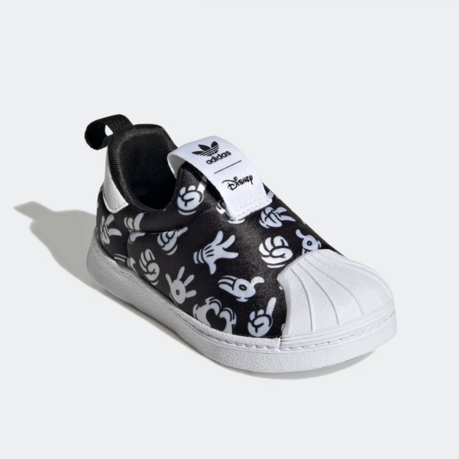 [ORIGINAL] ADIDAS x Disney Mickey Superstar Black Pattern Sepatu Anak