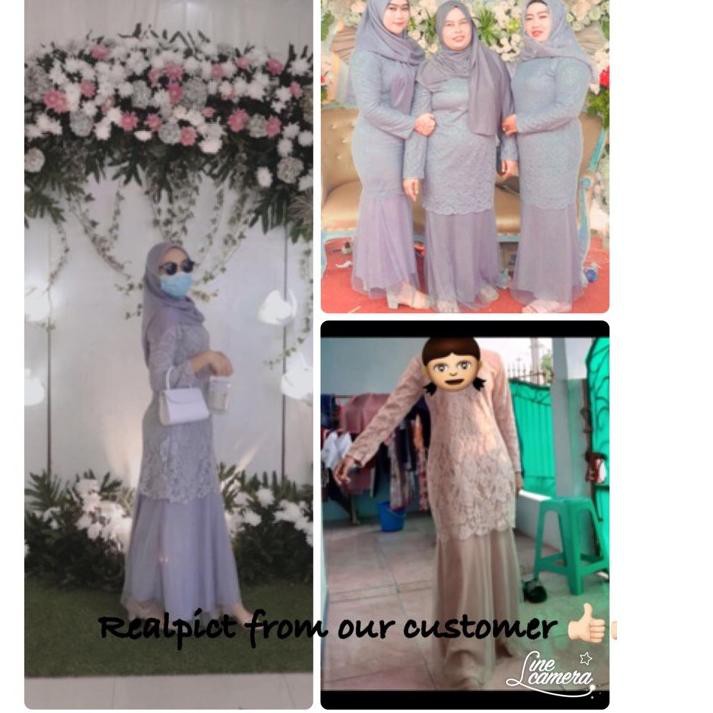 ✽ MAXI CELMIRA DUYUNG BRUKAT /DRESS MUSLIM DUYUNG/GAMIS DUYUNG / MAXI DUYUNG BRUKAT / MAXI LEBARAN /