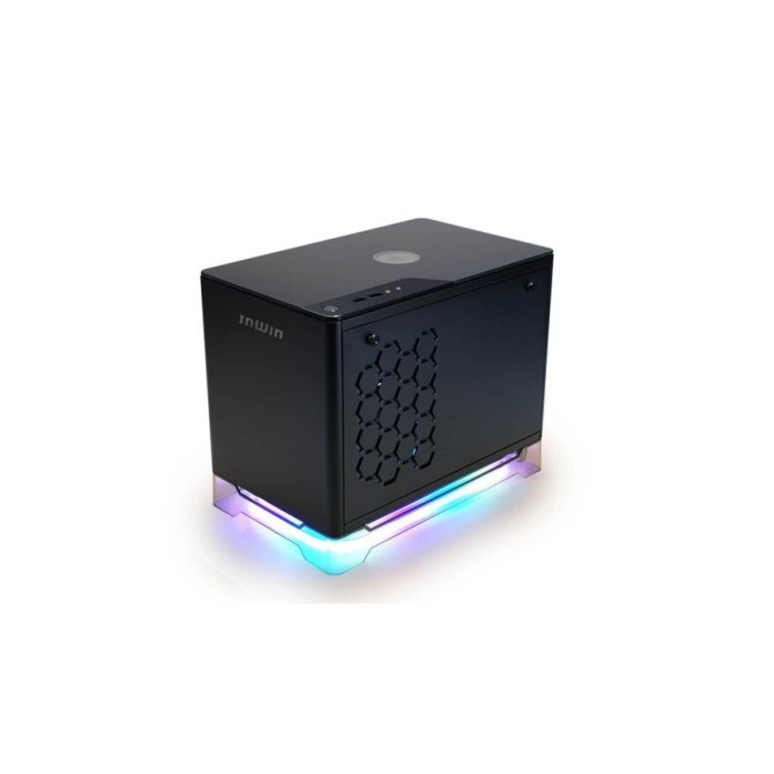 InWin A1 Plus Black - Mini ITX Tempered Glass With 650W PSU 80+ Gold