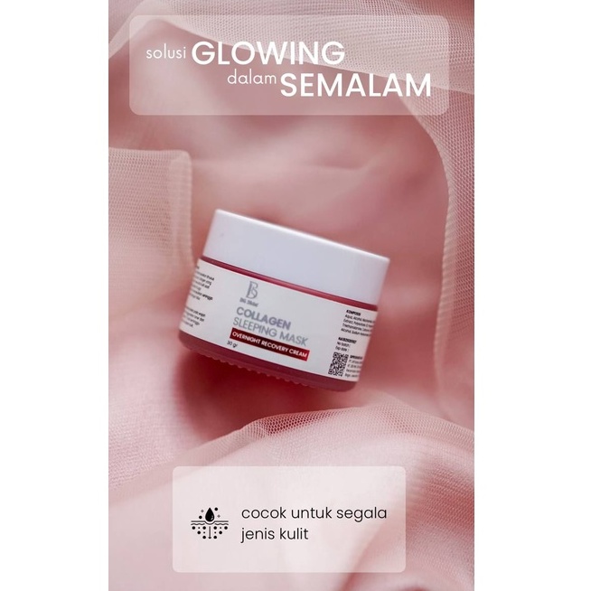 Collagen Sleeping Mask BG Skin Masker Glowing