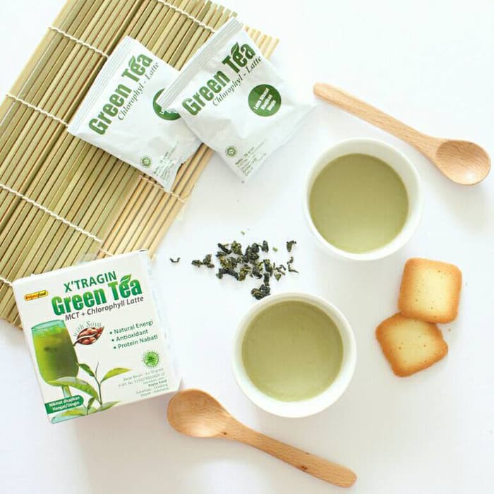 

Minuman Herbal - Greentea Klorofil Latte + Soya Kedelai & MCT