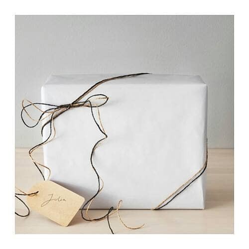 

FRESH IKEA GIVANDE Rol kertas kado putih 5x0 7m ISTIMEWA