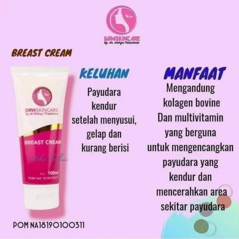 Breast Krim Drw Skincare