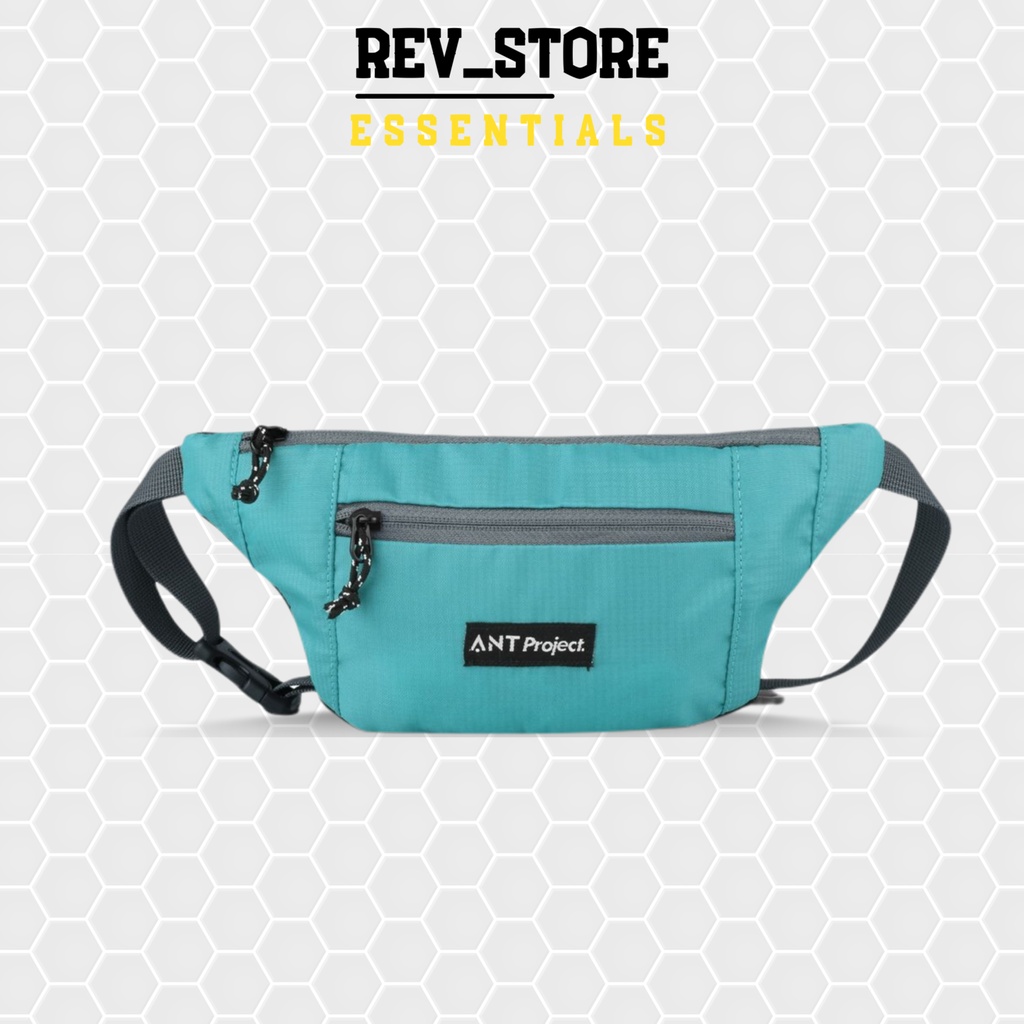 Rev x Ant - Waistbag Mini Pack Unisex - Tas Pinggang - OLIVERS Turqish &amp; Yellow