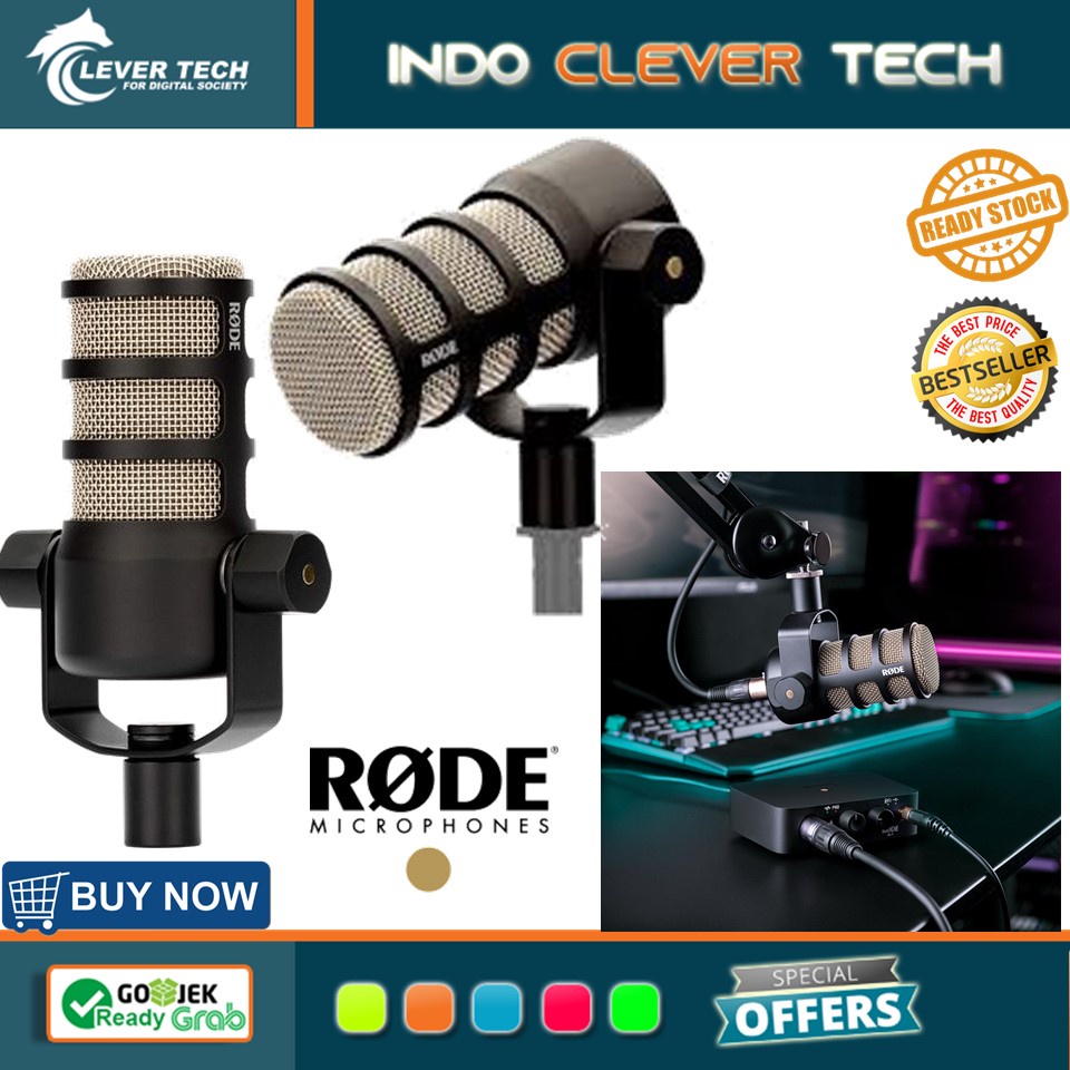 Rode PodMic Cardioid Dynamic Podcasting Microphone