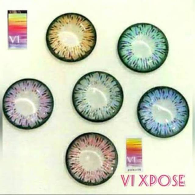 HARGA OBRAL ( Normal ) : EYEZONE V1 COLOR 14,5 MM