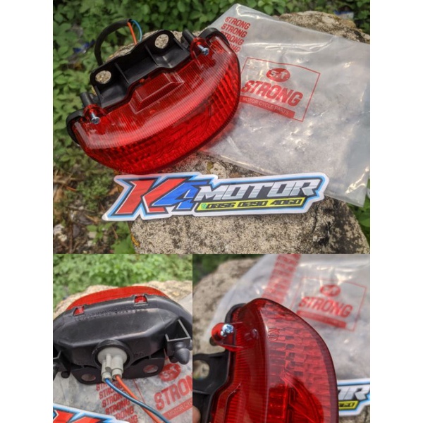 KGD lampu belakang stoplamp sabit honda astrea grand legenda KGD STRONG barang ori kemasan strong