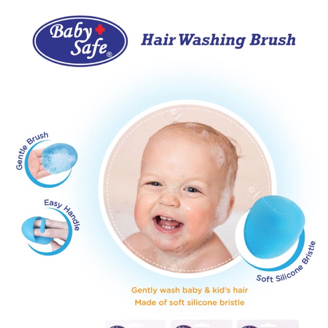 Baby safe hair washing brush SC012