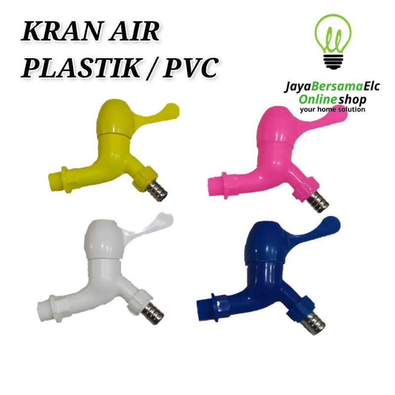 Kran Air PVC 1/2&quot; SW / Keran Air Taman Plastik Engkol / Mahkota Taman SHENGWEI