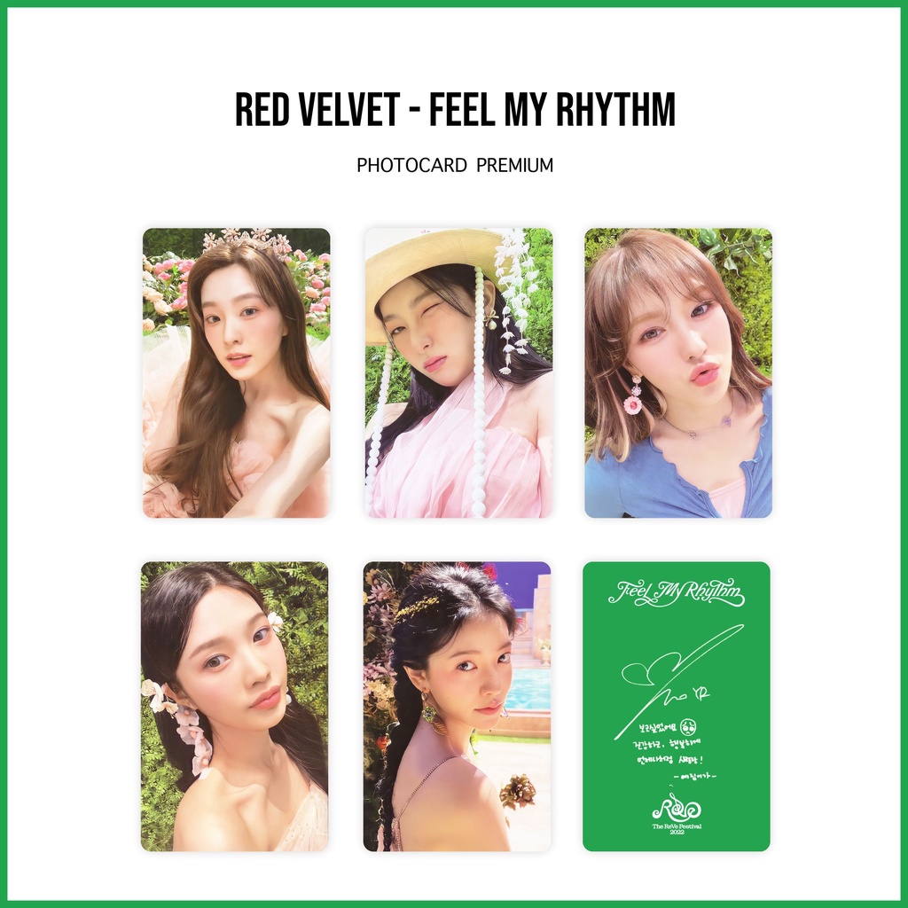 [SET] Photocard Red Velvet Feel My Rhythm