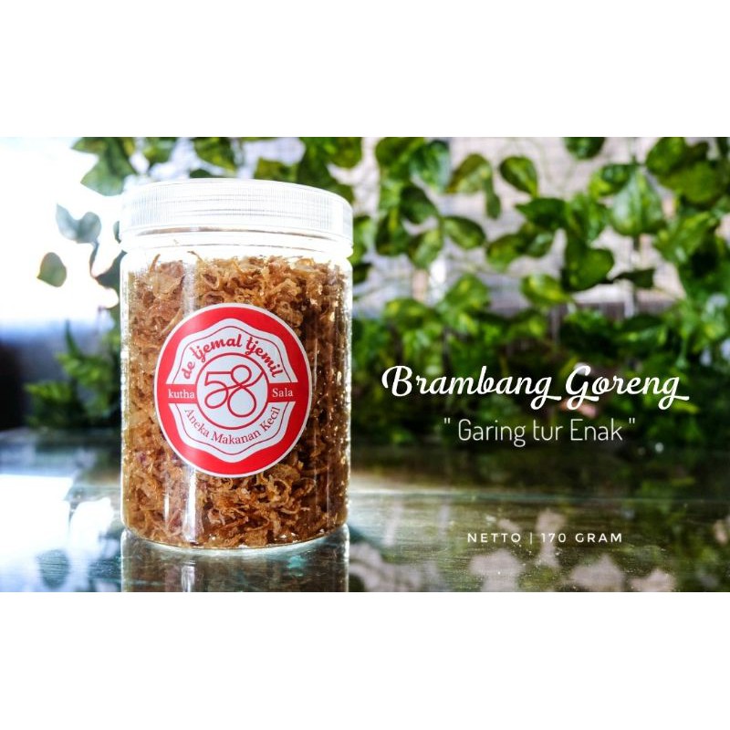 

Brambang Goreng Asli 170gr