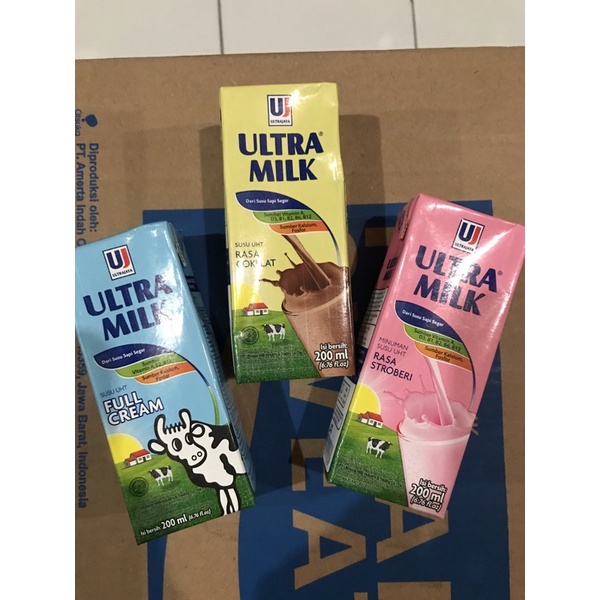 

Susu UHT ultra 200ml