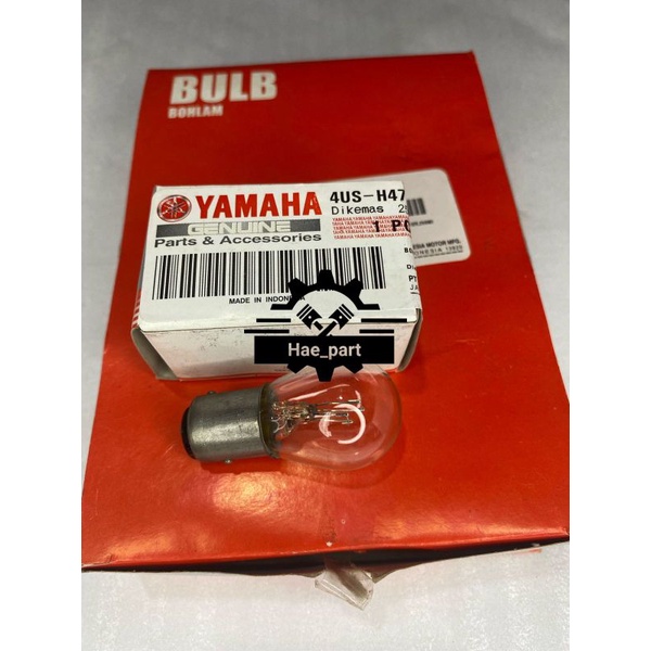 BOHLAM LAMPU STOP BELAKANG YAMAHA 12V21/5W-4US