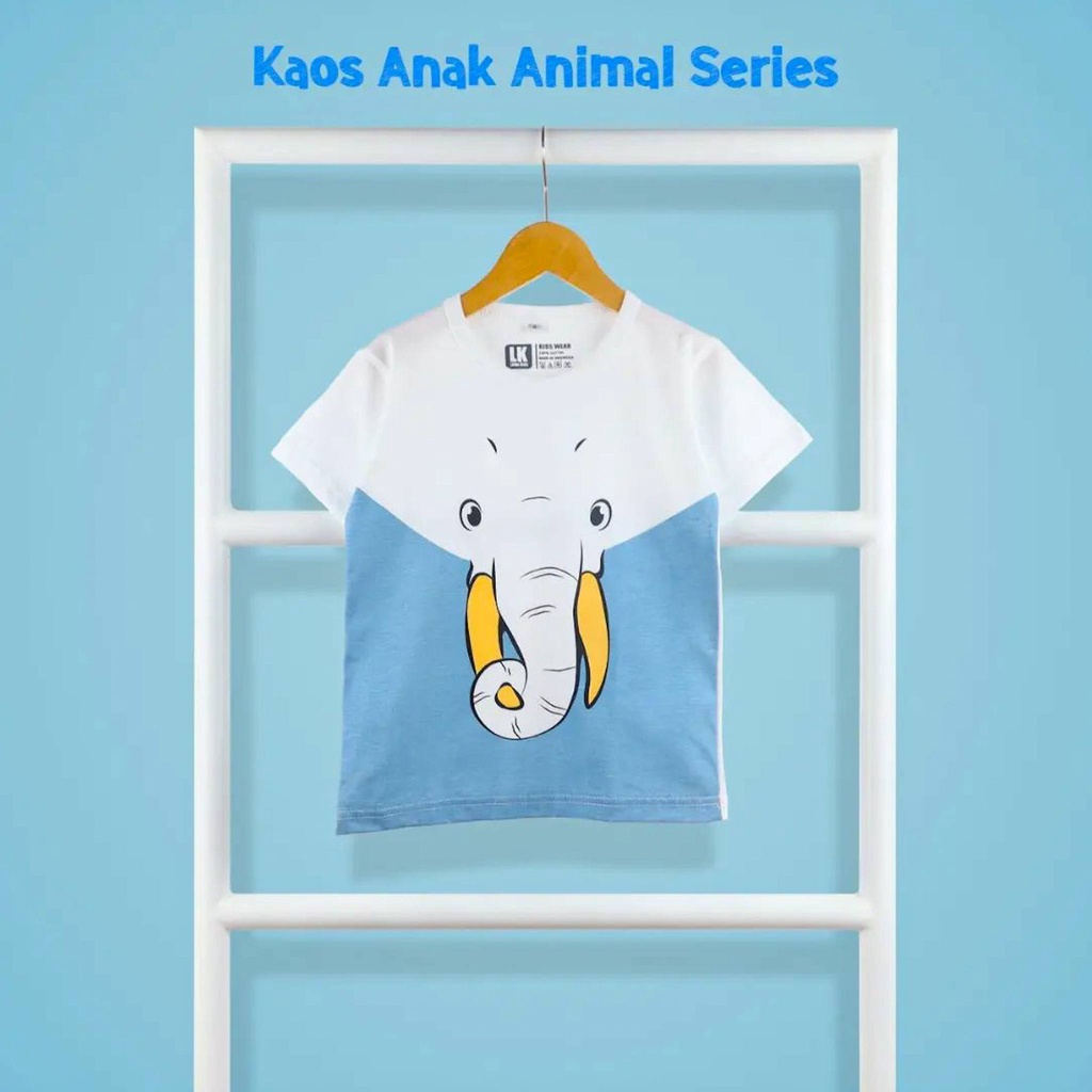 Kaos Anak Laki Laki Perempuan Usia 1 2 3 4 5 6 7 8 Tahun Karakter Anime Kartun Cowok Cewek Cotton Combed 30s Import Murah