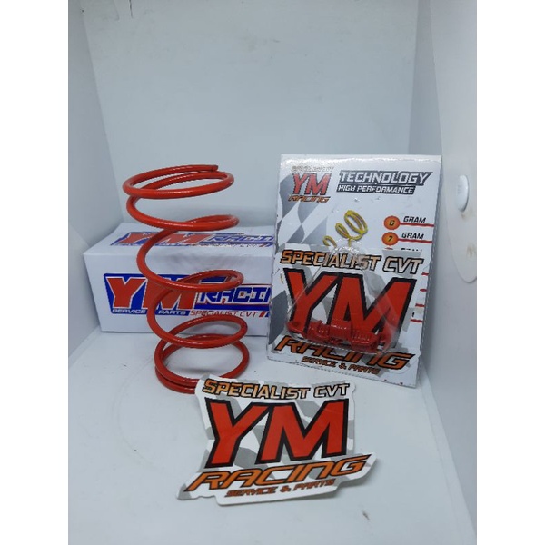 PAKET PER CVT PER GANDA / PER SENTRI 2000 RPM  / YM RACING / PAKET CVT BEAT FI / PAKET CVT BEAT KARB