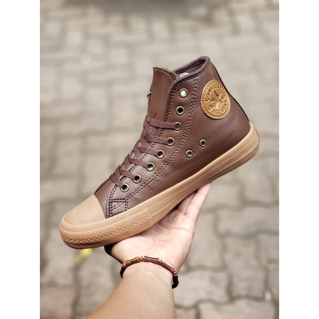 PROMO 8.8 SEPATU CONVERSE ALL STAR KULIT GUM SEPATU PRIA WANITA