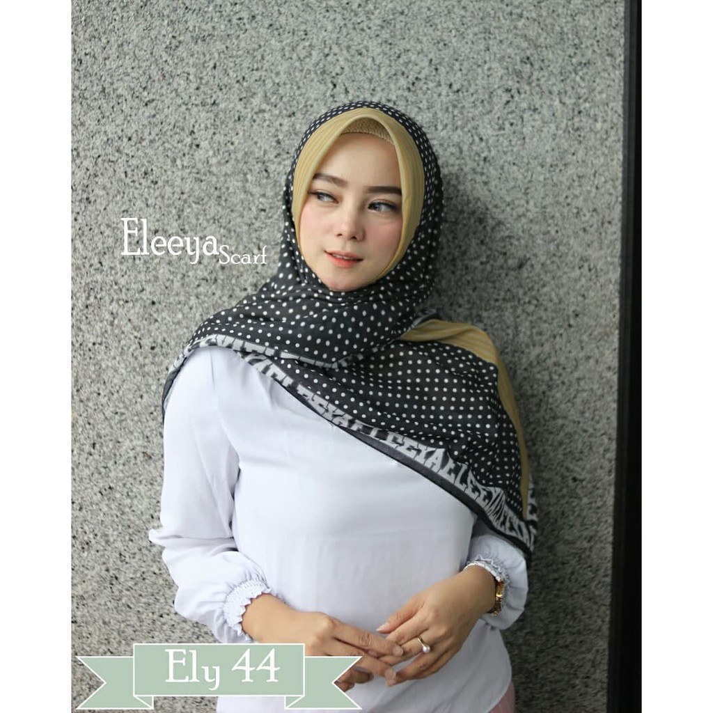 HIJAB SEGIMEPAT MOTIF PRINTING II Eleeyascarf: ELY 44