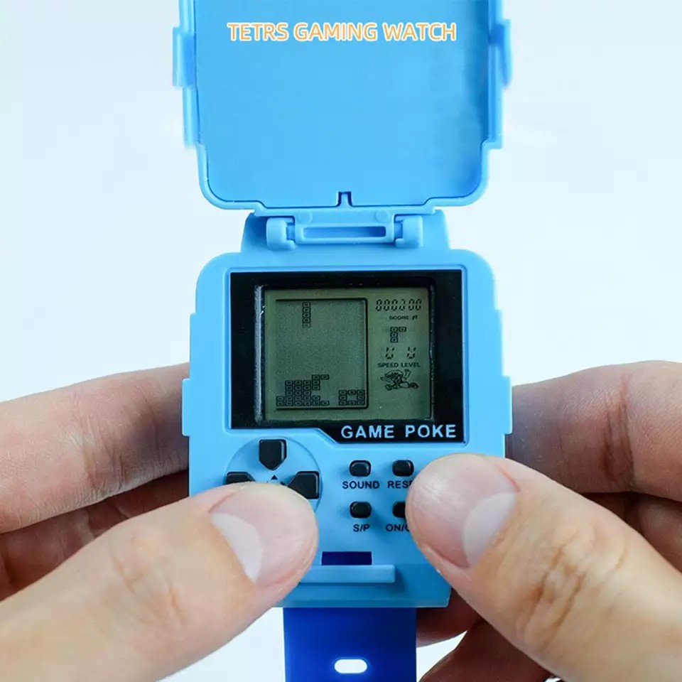 JAM TANGAN ANAK LAKI LAKI GAME TETRIS